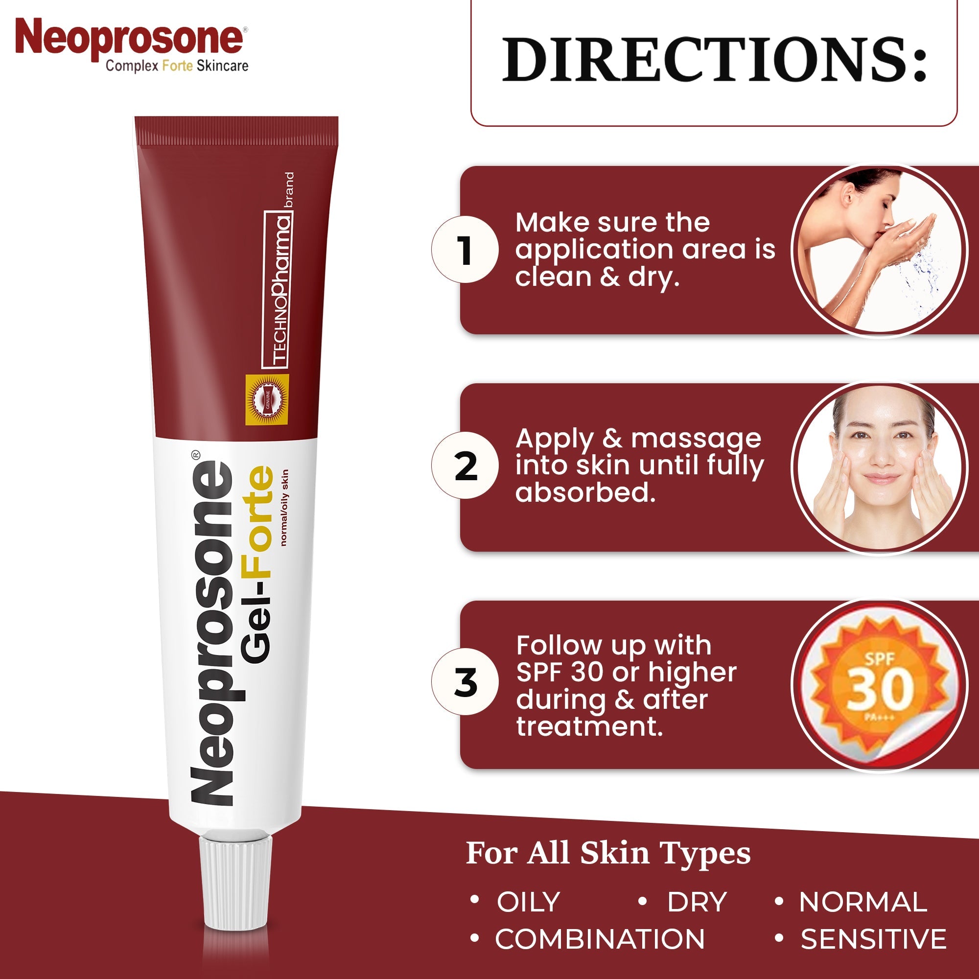 Neoprosone Oily to Combination Skin