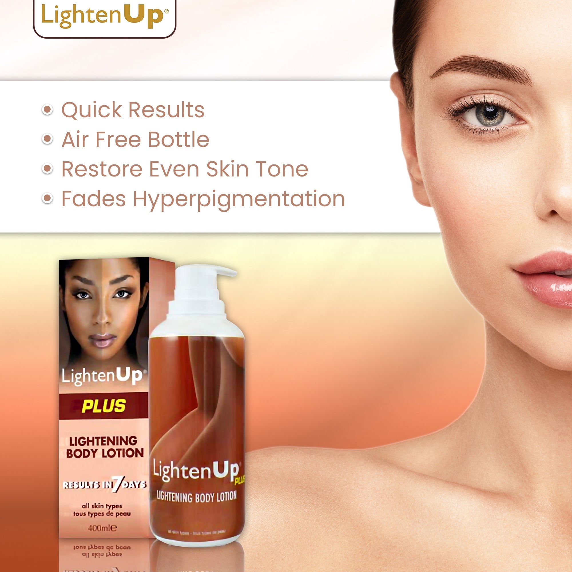 LightenUp Plus Regimen for Face, Body and Sensitive Areas