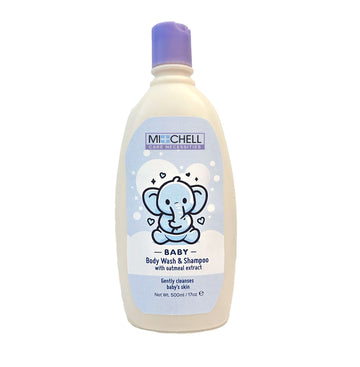 MITCHELL CARE Necessities body wash and shampoo Mitchell Brands - Mitchell Brands - Skin Lightening, Skin Brightening, Fade Dark Spots, Shea Butter, Hair Growth Products