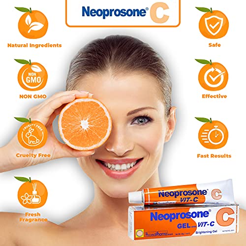 Neoprosone Vitamin C Gel 30gr 10 Pack Mitchell Brands - Mitchell Brands - Skin Lightening, Skin Brightening, Fade Dark Spots, Shea Butter, Hair Growth Products