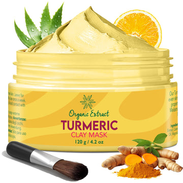 Organic Extract Turmeric Clay Mask 120g