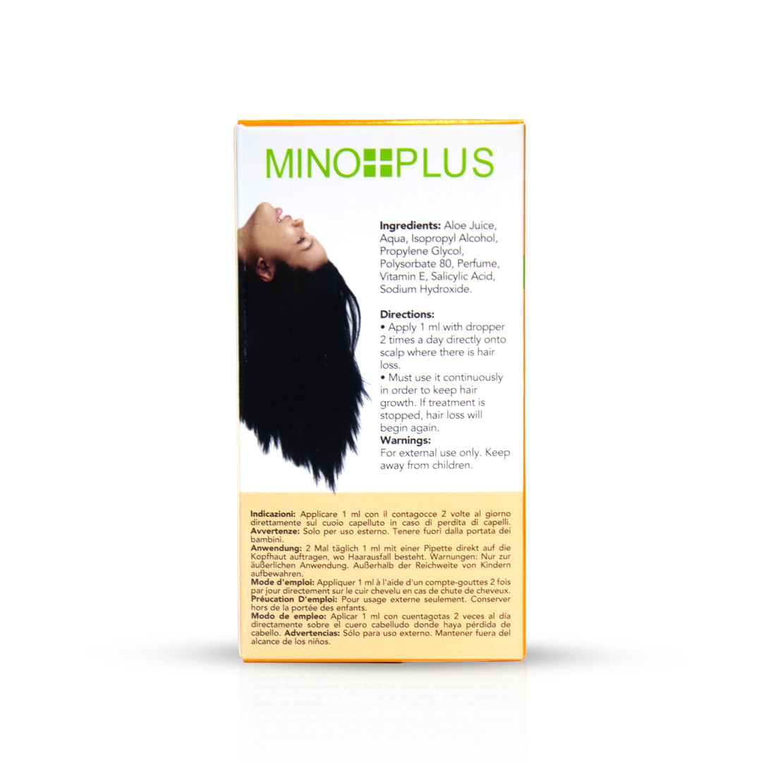 Minoplus Hair Growth Rejuvenator with Aloe Juice - 60ml / 1 oz MinoPlus - Mitchell Brands - Skin Lightening, Skin Brightening, Fade Dark Spots, Shea Butter, Hair Growth Products