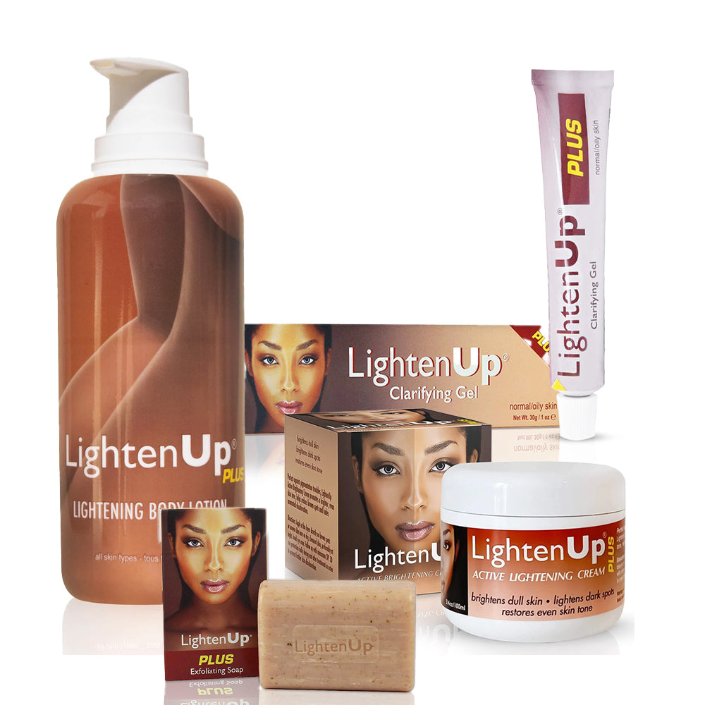 LightenUp Plus Regimen for Face, Body and Sensitive Areas