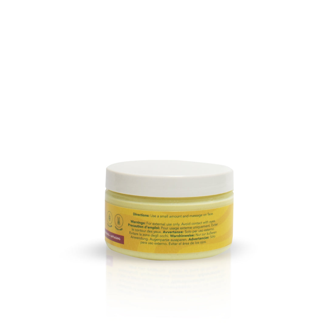 Organic Extract Turmeric Face Cream Jar 4oz Mitchell Brands - Mitchell Brands - Skin Lightening, Skin Brightening, Fade Dark Spots, Shea Butter, Hair Growth Products