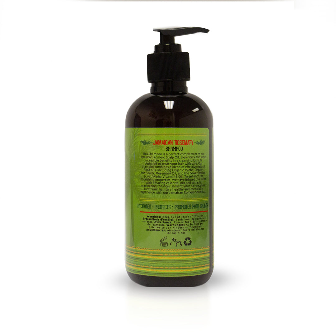 Jamaican Amber Jamaican Castor Oil & Romero Shampoo 12 oz/354 ml Mitchell Brands - Mitchell Brands - Skin Lightening, Skin Brightening, Fade Dark Spots, Shea Butter, Hair Growth Products