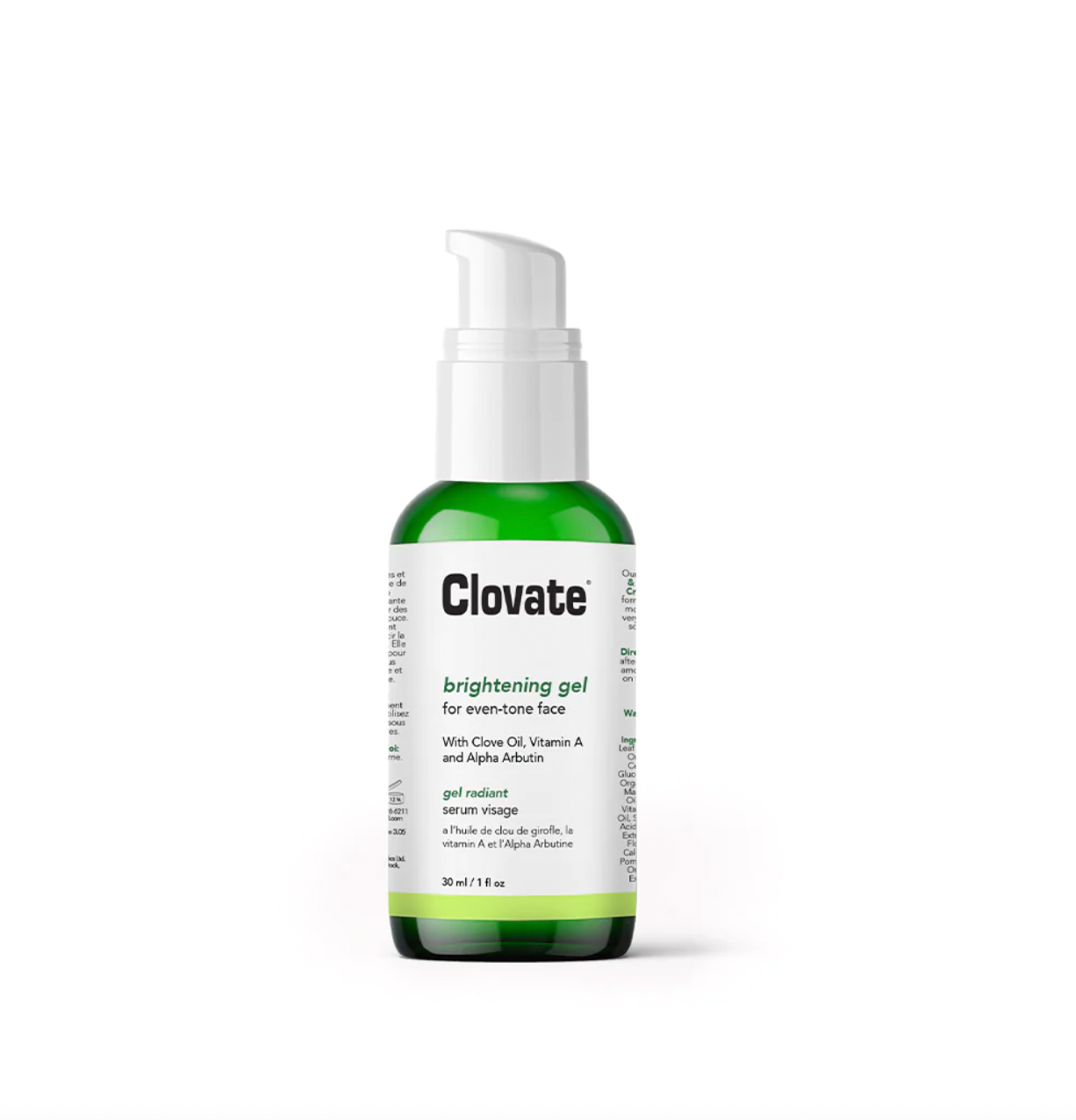 Clovate Gel Pump 30ml Mitchell Group USA, LLC - Mitchell Brands - Skin Lightening, Skin Brightening, Fade Dark Spots, Shea Butter, Hair Growth Products