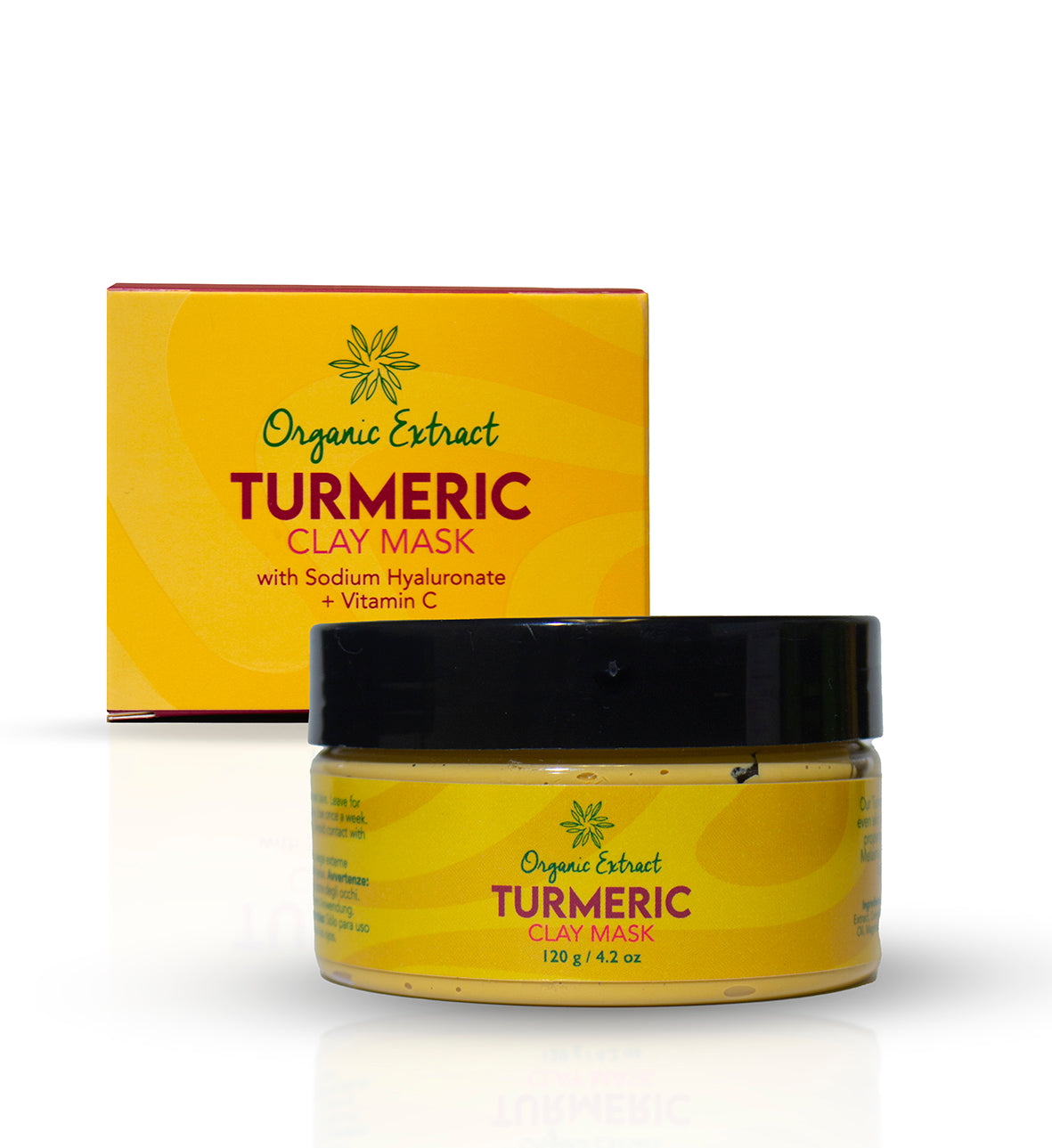 Organic Extract Turmeric Clay Mask 120g