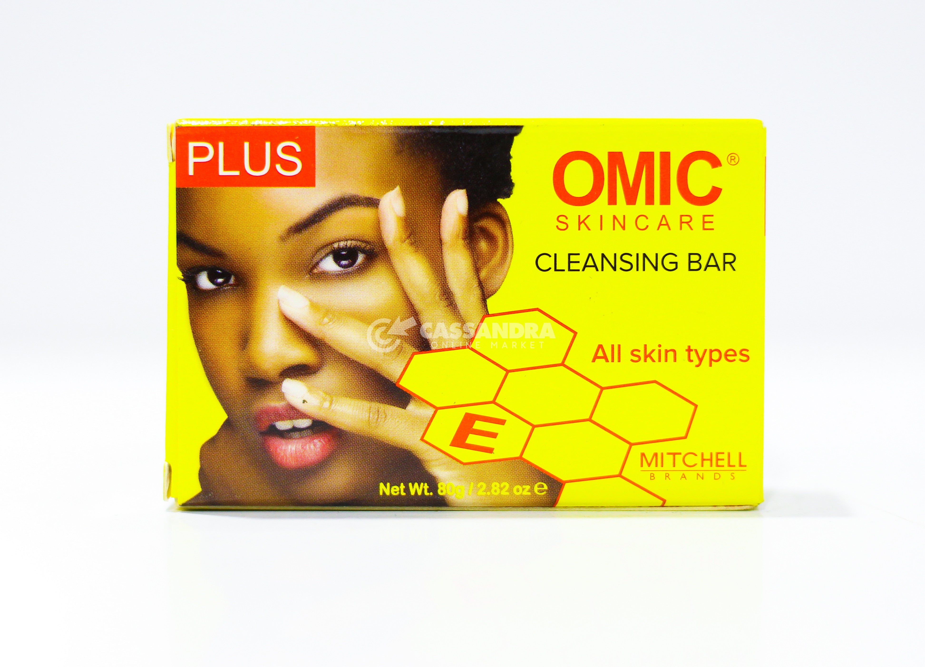 Omic Skincare Plus Cleansing Bar 80g mitchellbrands - Mitchell Brands - Skin Lightening, Skin Brightening, Fade Dark Spots, Shea Butter, Hair Growth Products