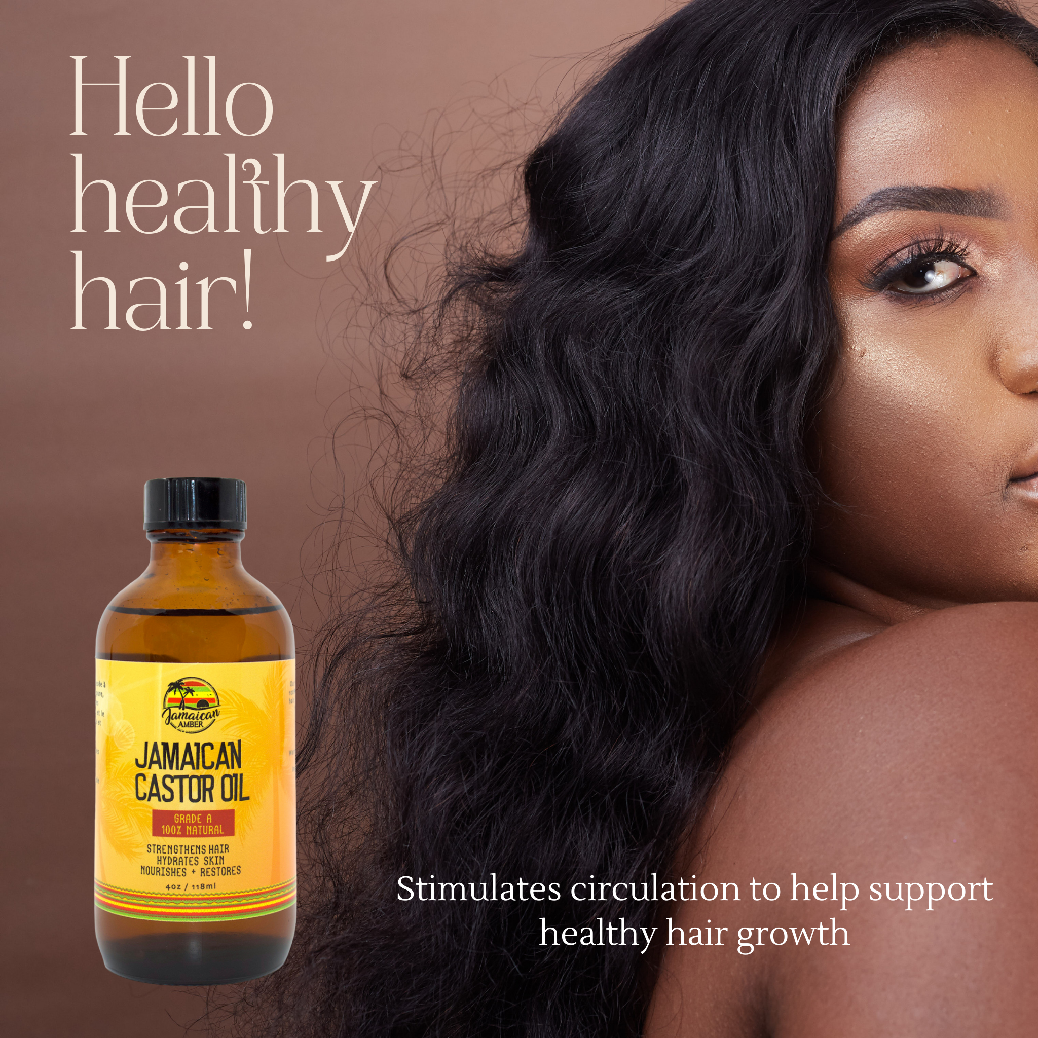 Jamaican Castor Oil 118ml Mitchell Brands - Mitchell Brands - Skin Lightening, Skin Brightening, Fade Dark Spots, Shea Butter, Hair Growth Products