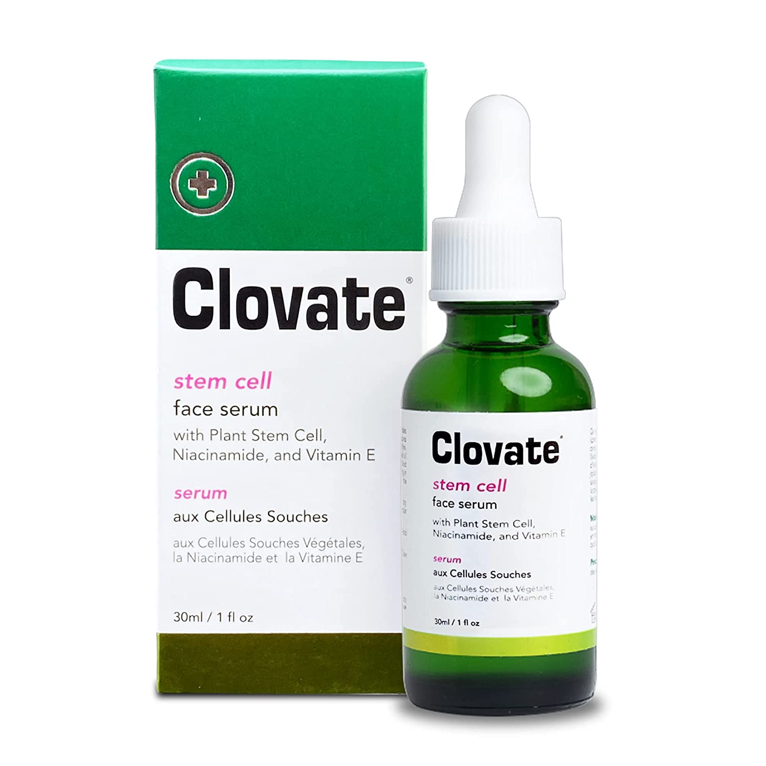 US Clovate Stem Cell Serum 30ml Mitchell Group USA, LLC - Mitchell Brands - Skin Lightening, Skin Brightening, Fade Dark Spots, Shea Butter, Hair Growth Products