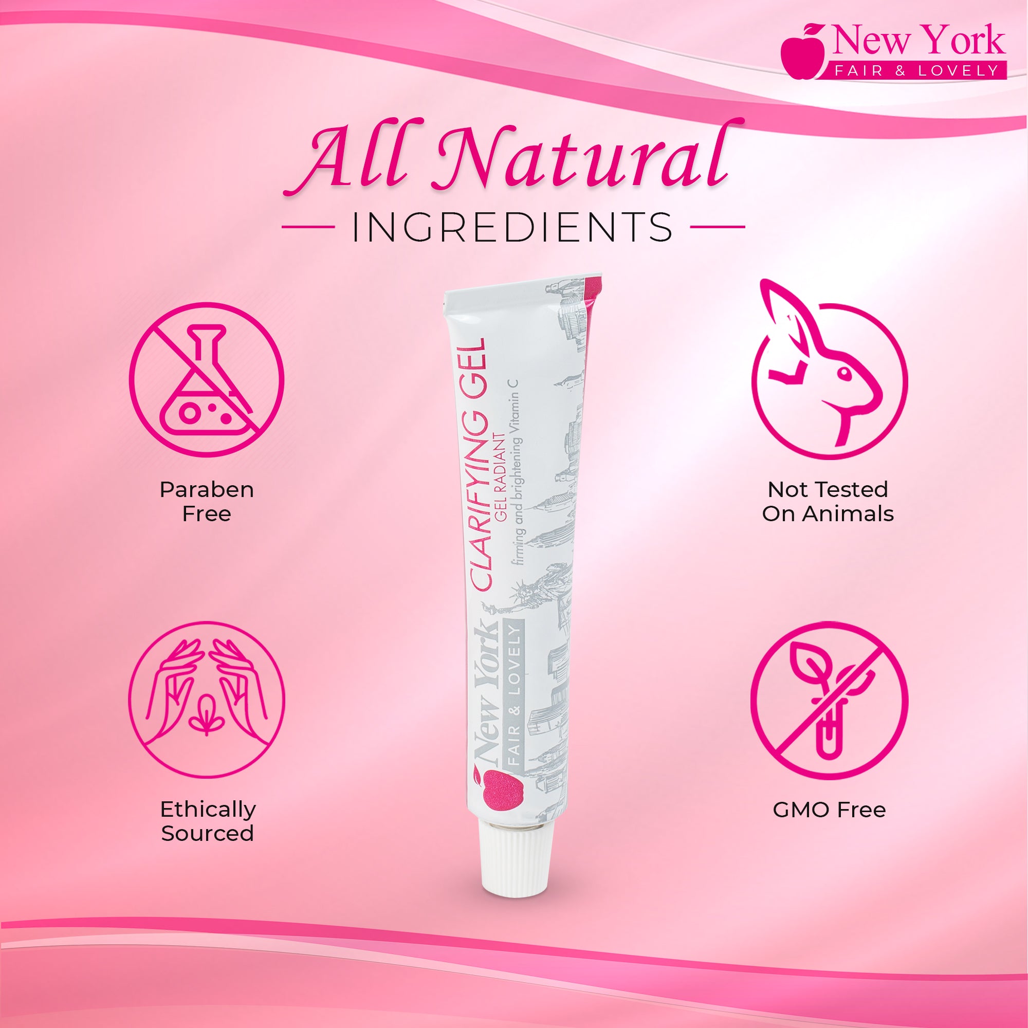 New York Fair & Lovely Clarifying Gel Tube – 30g/ 1 Fl Oz New York Fair & Lovely - Mitchell Brands - Skin Lightening, Skin Brightening, Fade Dark Spots, Shea Butter, Hair Growth Products