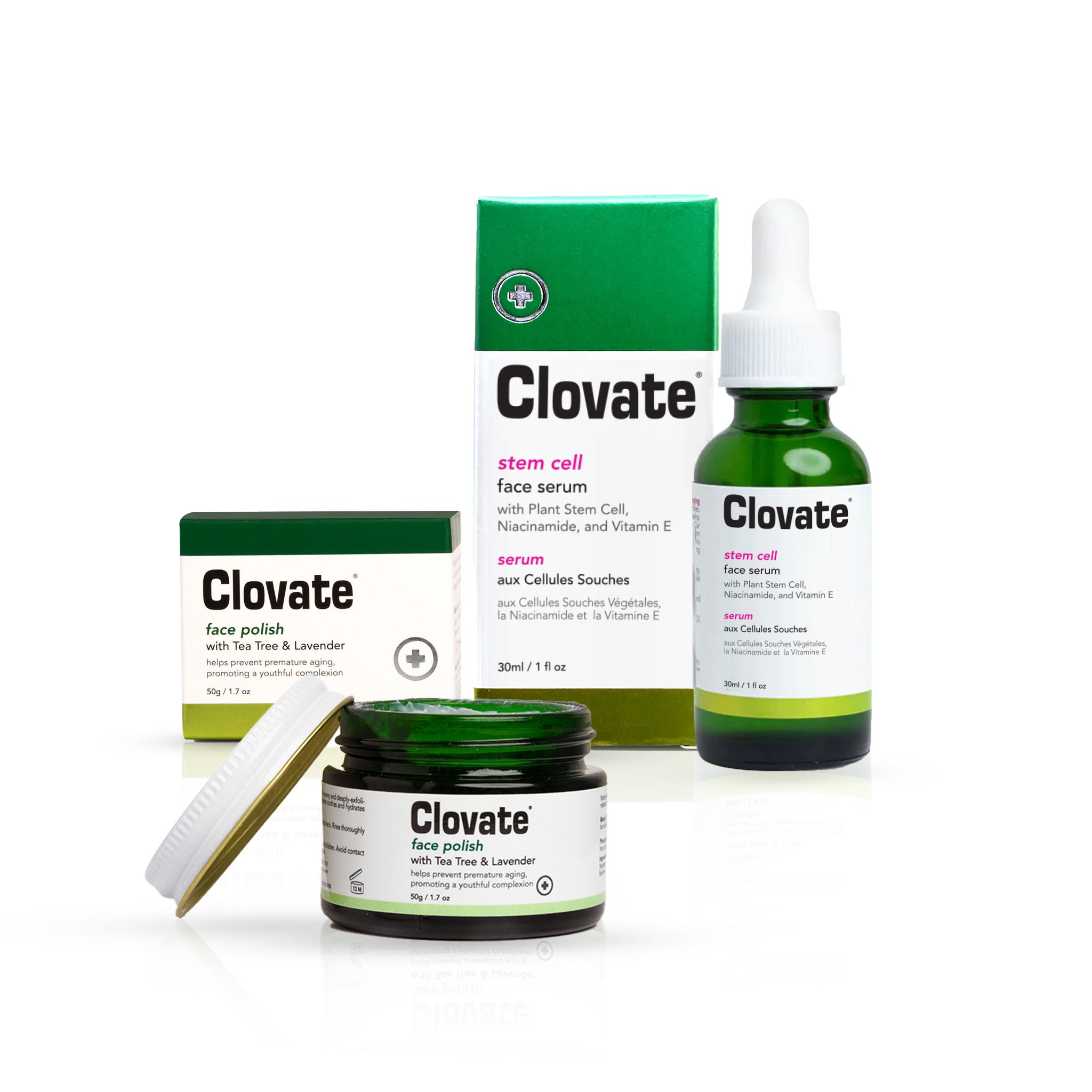 Clovate Rejuvenate Face Kit Mitchell Brands - Mitchell Brands - Skin Lightening, Skin Brightening, Fade Dark Spots, Shea Butter, Hair Growth Products